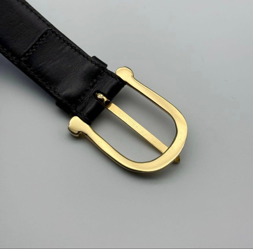 セリーヌ ベルト 馬車金具 サイズ 65 レディース