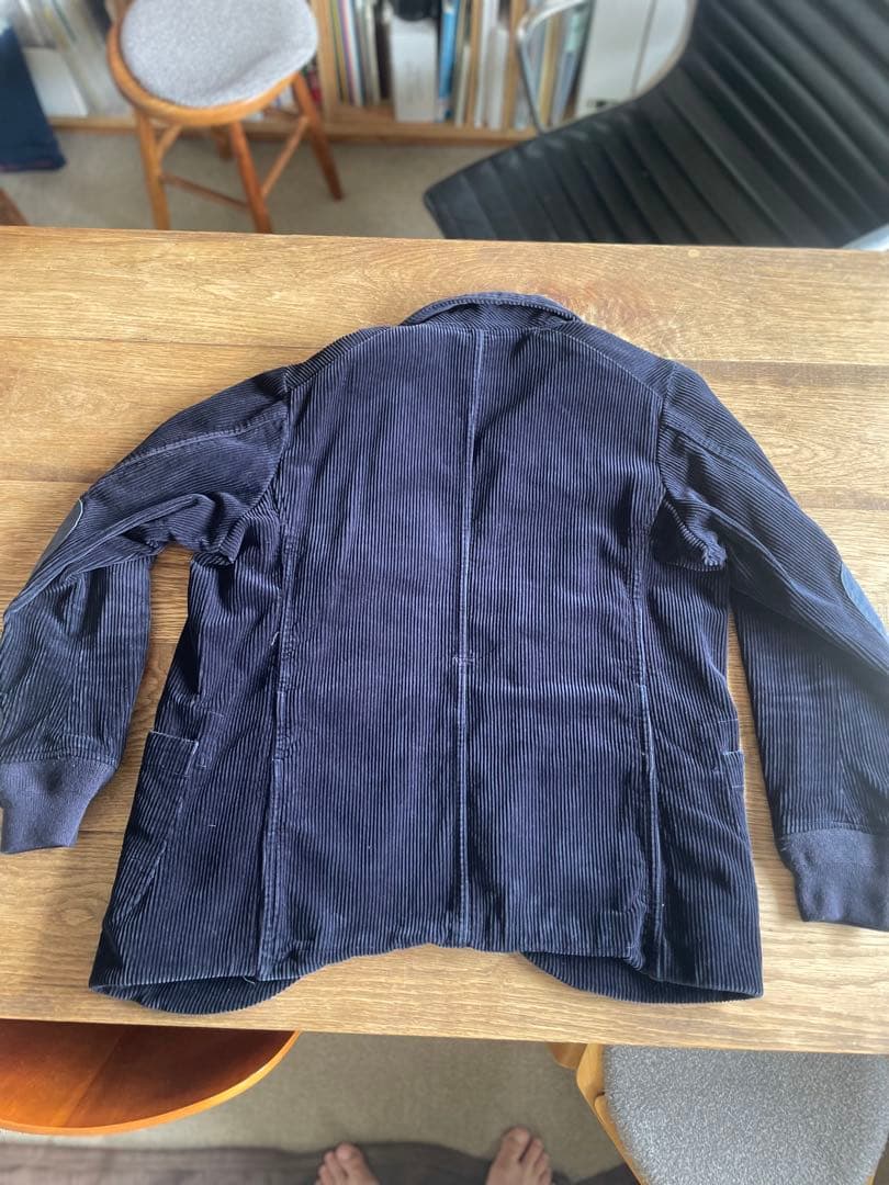  peak ダークネイビー コーデュロイ ジャケット