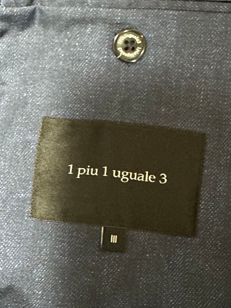く*ん様 ウノピゥウノウグァーレトレ 1piu1uguale3 メンズスーツ 上