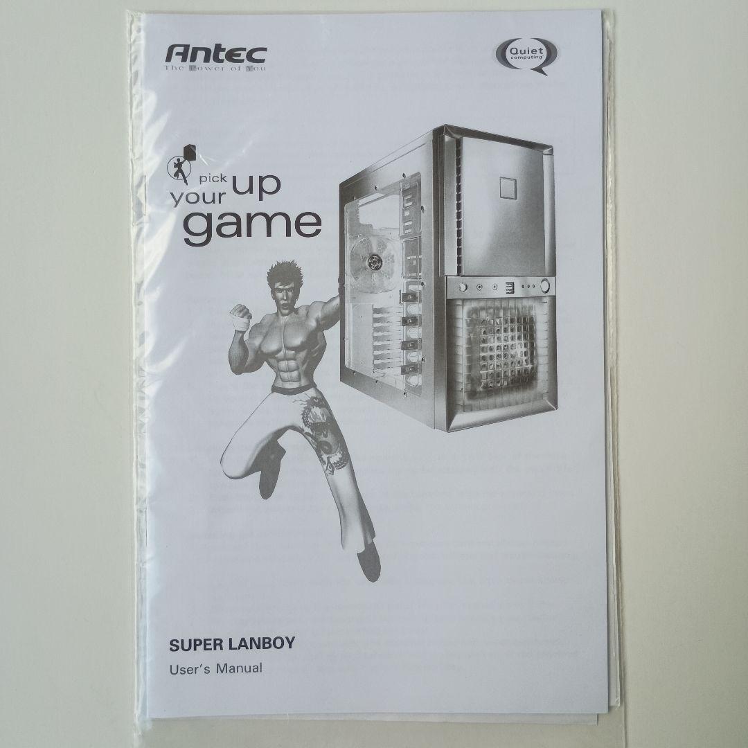 ATXケース antec super lanboy 透明側面パネル きれい！