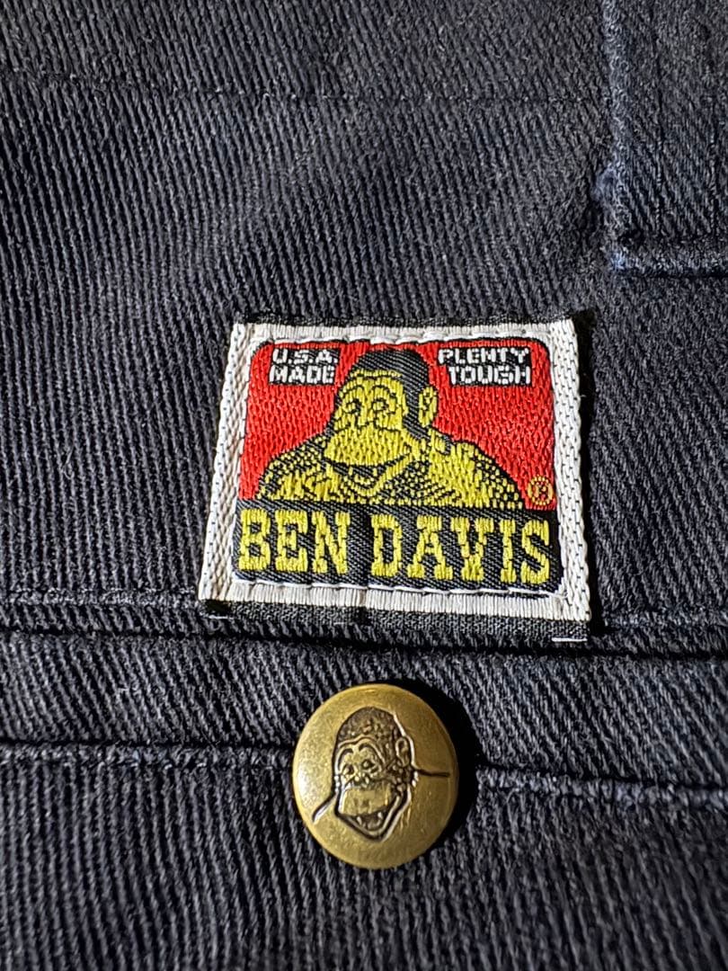 ぱ*ー様 BEN DAVIS フリスコパンツ 90s ブラック W34 黒