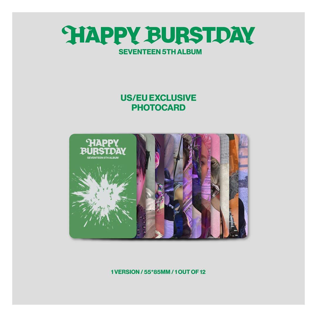 HAPPY BURSTDAY トレカ US限定 ウォヌ