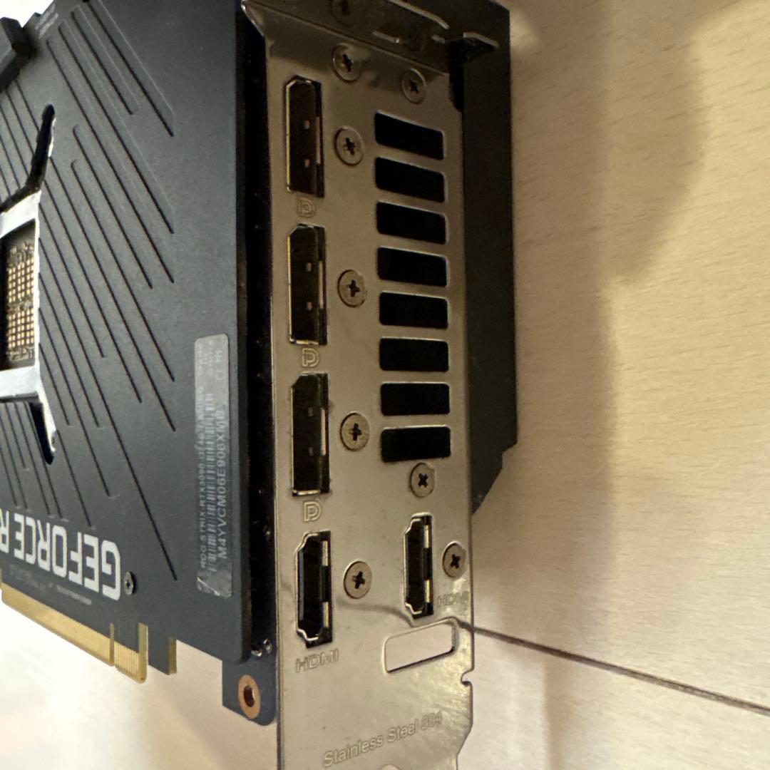 ジャンク　ASUS ROG-STRIX-RTX3090-O24G-GAMING
