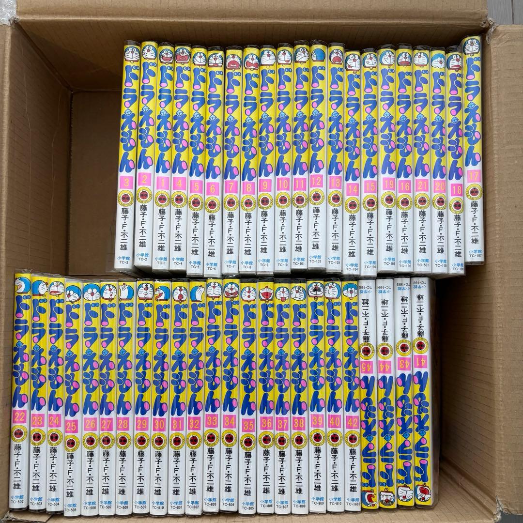 ドラえもん全巻(1〜45巻)超美品 カバー付き