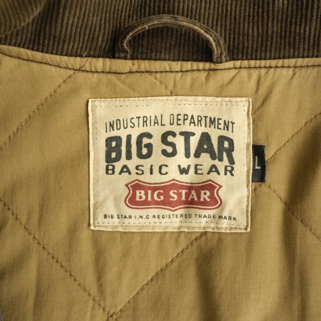 BIG STAR 90s 中綿　コーデュロイジャケット　 ミドル丈　L.