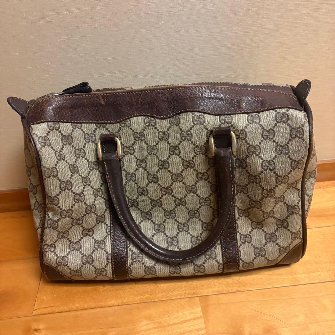 Gucci オールドグッチボストンバッグ ヴィンテージ
