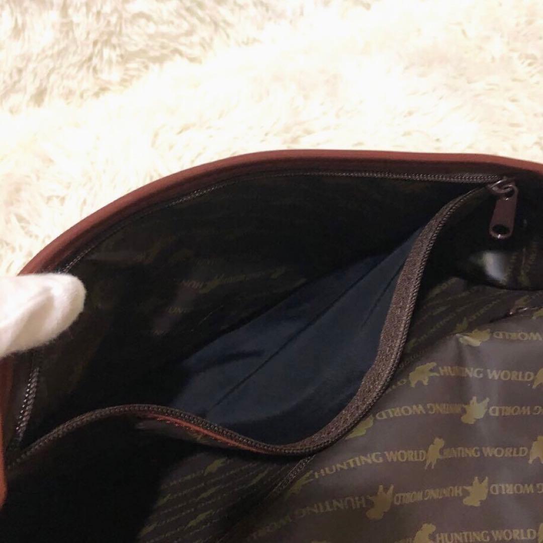 未使用✨ハンティングワールド サファリ　メッセンジャーバッグ