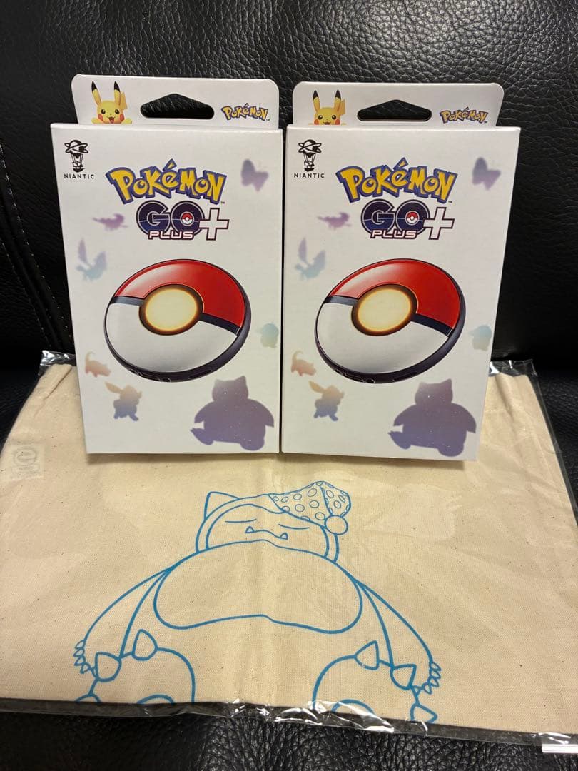 Pokémon GO Plus + 2個セットトートバッグ付き