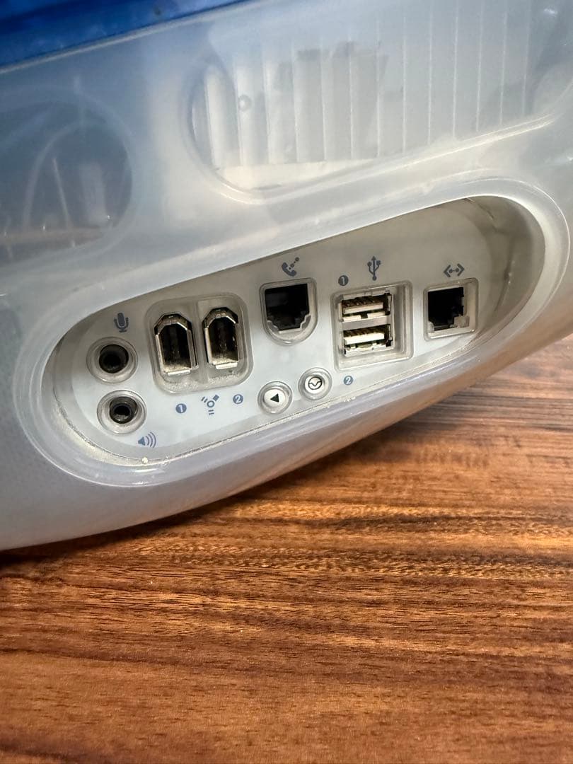 Apple iMac G3 ブルー PCディスプレイ本体とキーボード