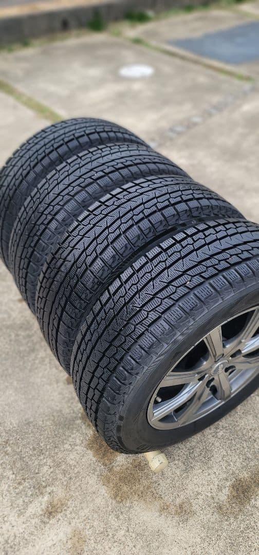 値下げ　ヨコハマ スタッドレス アイスガードG075 17inホイール4本セット