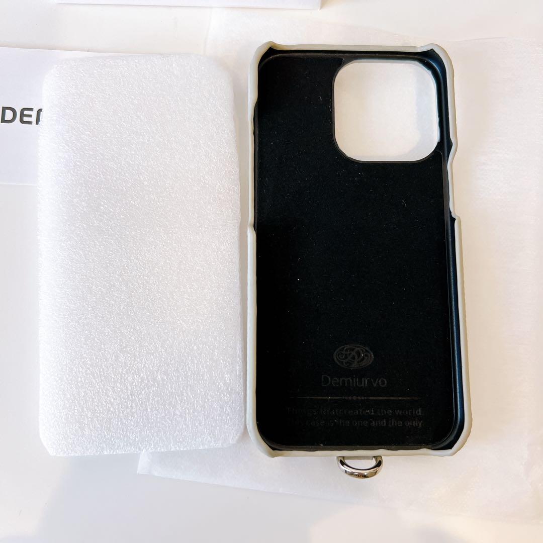 【新品/定価13,750円】DEMIU デミウ iPone13pro パール
