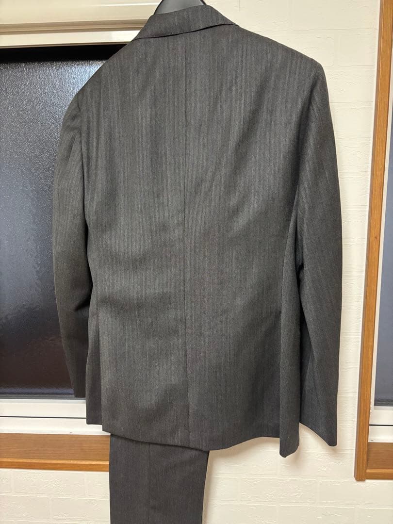 グレー ビジネススーツ 3点セット