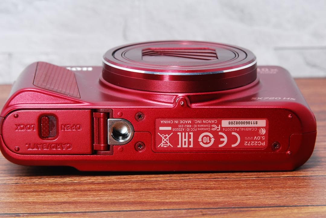 ✨高倍率ズーム 美品✨Canon PowerShot SX720 HS レッド