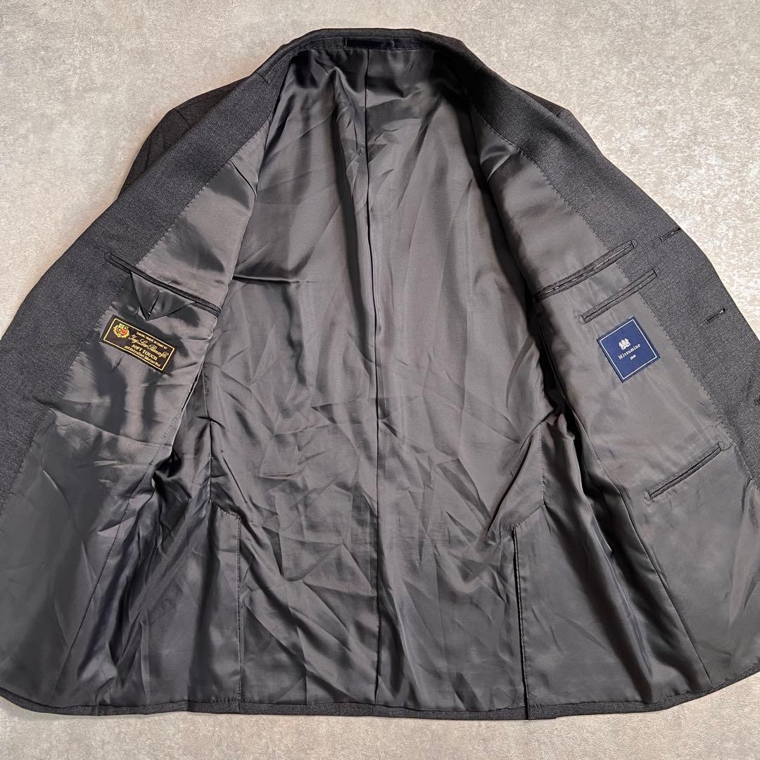 【美品】ロロピアーナ ミツミネ セットアップスーツ グレー AB5