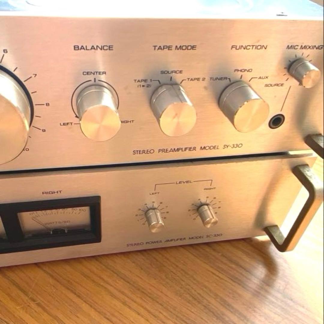 Aurex プリメインアンプ　sy-330