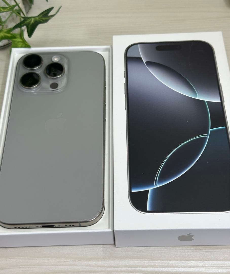 ✨iPhone 16 Pro 256GB ナチュラル✨純正バッテリー100%