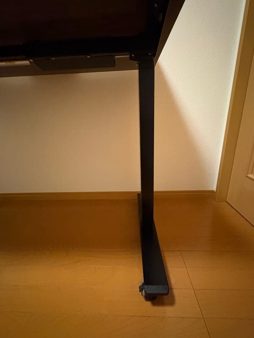 flexispot ef1 電動昇降式ダークブラウンデスク 60-120cm