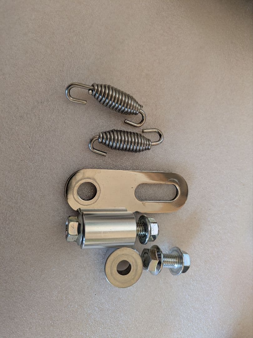 カワサキ ZX 4R LCI PARTS ショートチタン スリップオン マフラー