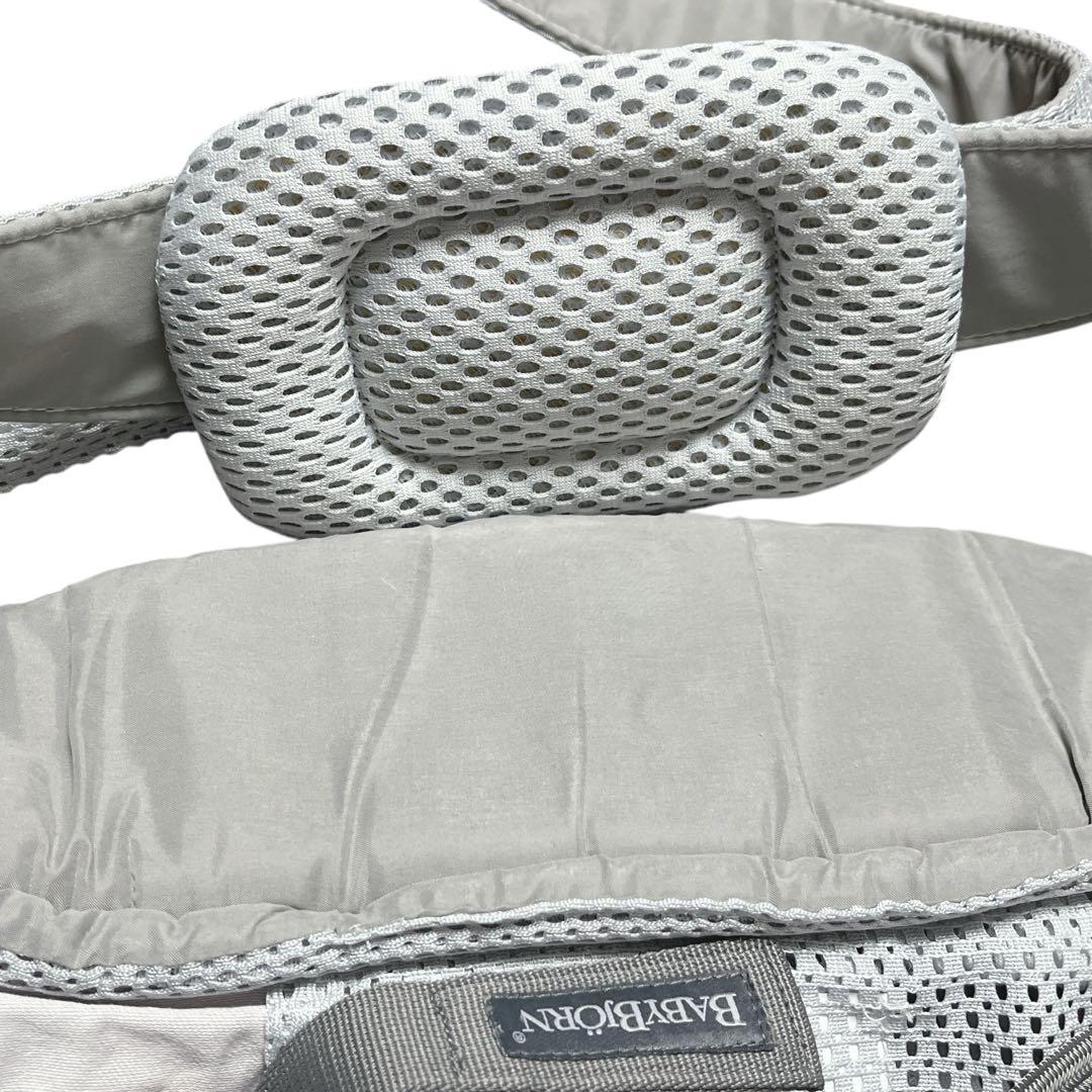 【極美品】ベビービョルン 抱っこ紐 ハーモニー エアリーメッシュ シルバー