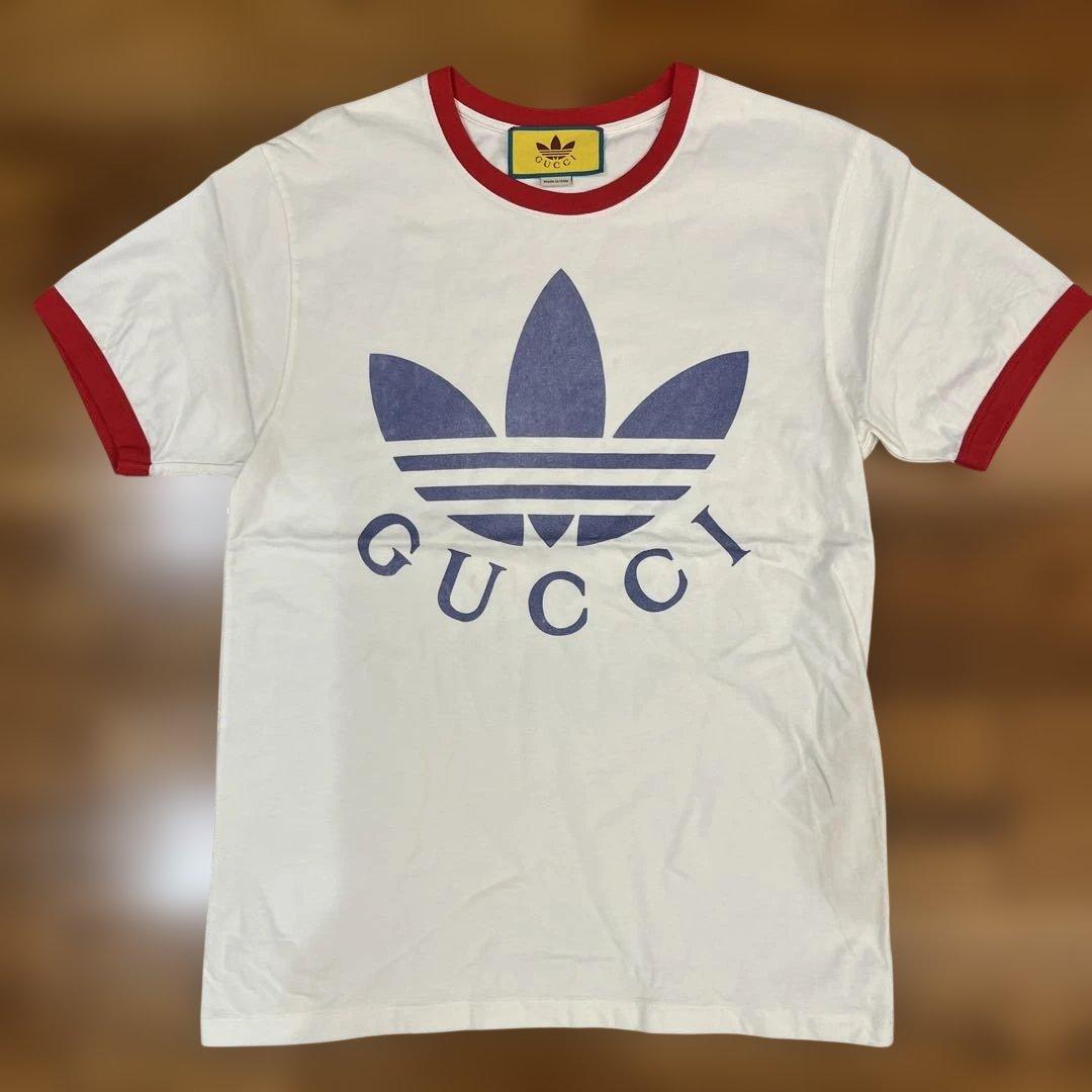 GUCCI × adidas半袖Tシャツ　XS