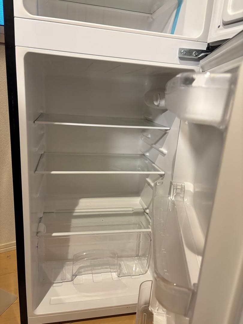ハイアール　冷蔵庫　130L ブラック　haier