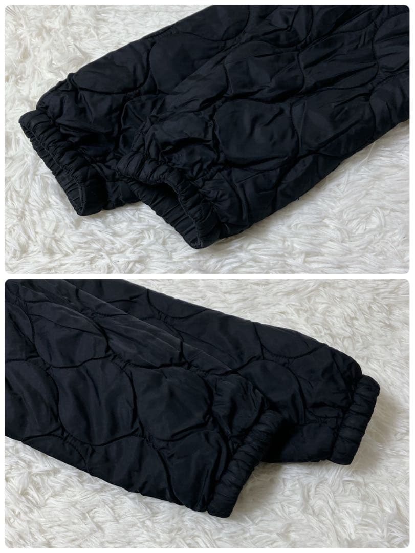 【人気】X-GIRL REVERSIBLE QUILTED JACKET L 黒