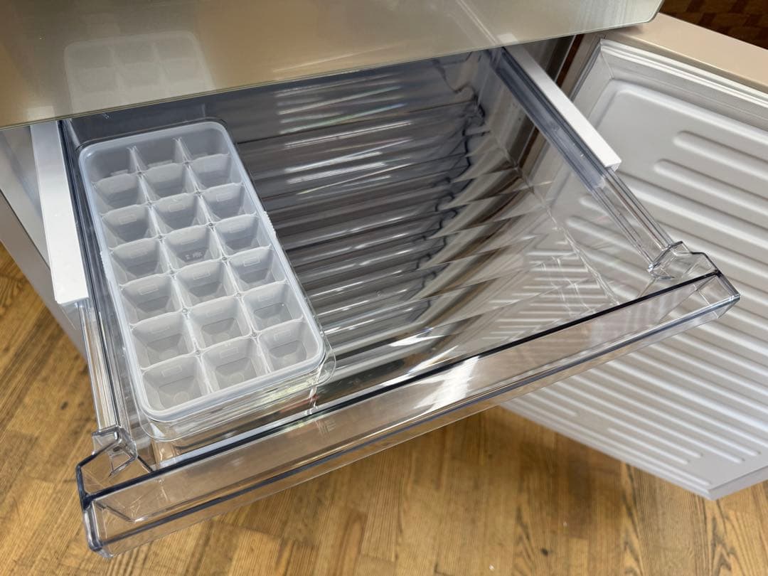 F028 TWINBIRD ２ドア　冷蔵庫　ガラスドア　右開き　2021年製