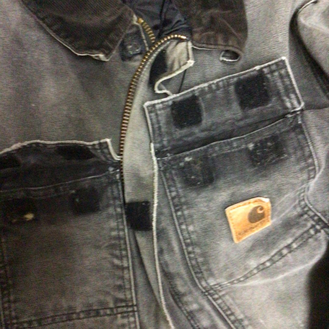 襤褸•墨黒 Carhartt トラディショナル コート ジャケット BLK M