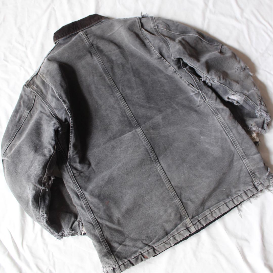 襤褸•墨黒 Carhartt トラディショナル コート ジャケット BLK M