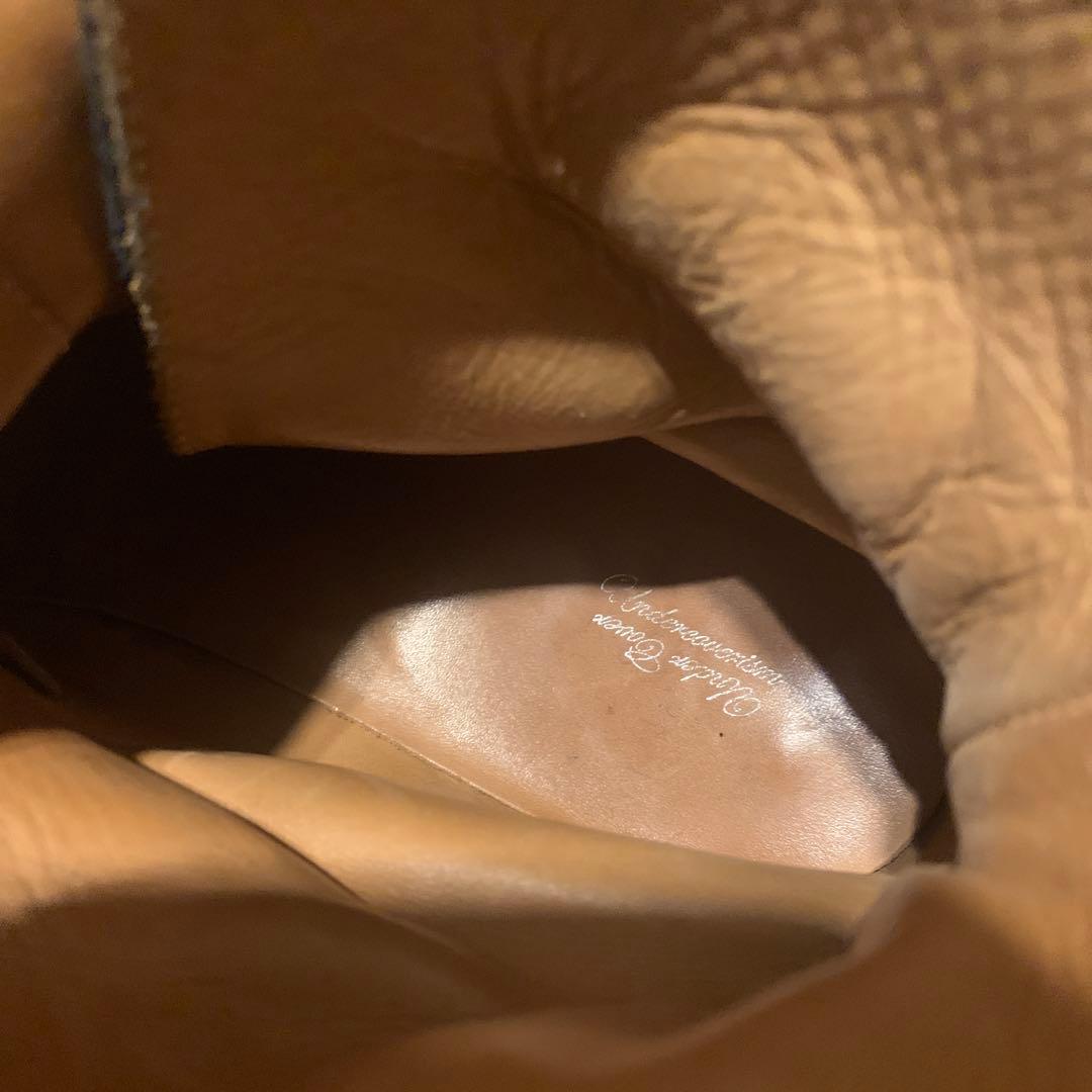 undercover ジョニオ愛用　ブラックスエードアンクルブーツ