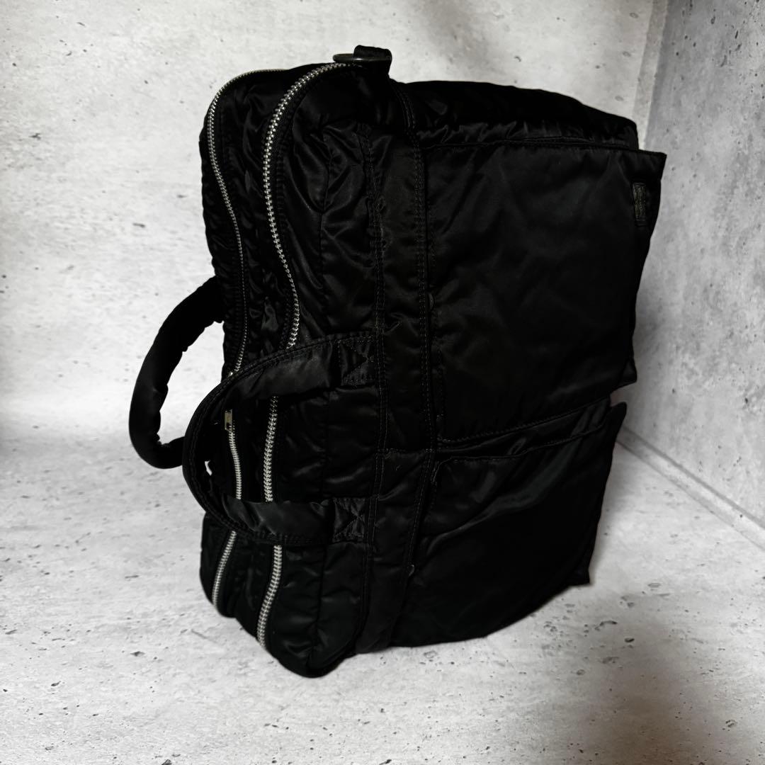 PORTER タンカー オーバーナイト ブリーフケース 2層 大容量 ボストン