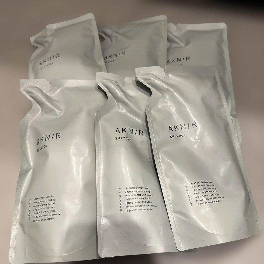 AKNIR シャンプー＆トリートメント　3セット