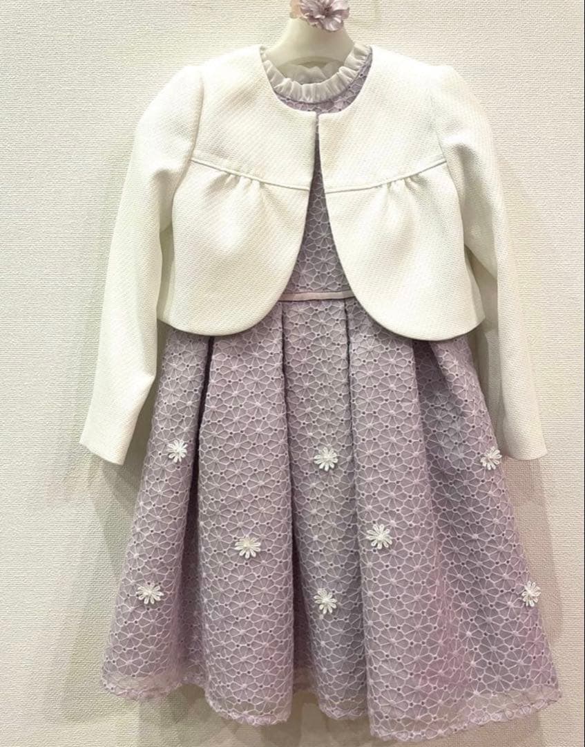 【卒園式・入学式に】petit main 120 女の子フォーマル