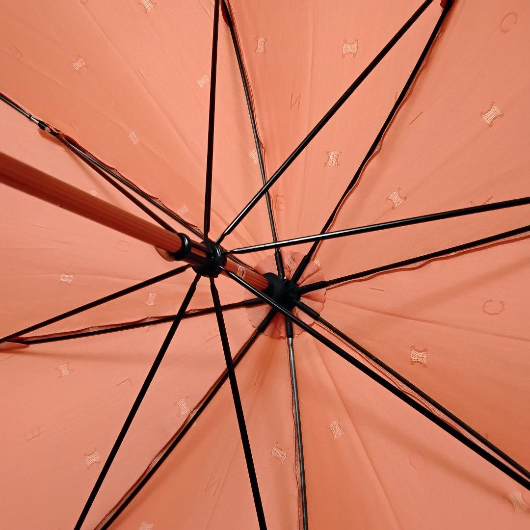 【新品タグ付き】CELINE セリーヌ 長傘 トリオンフ 高級 雨傘