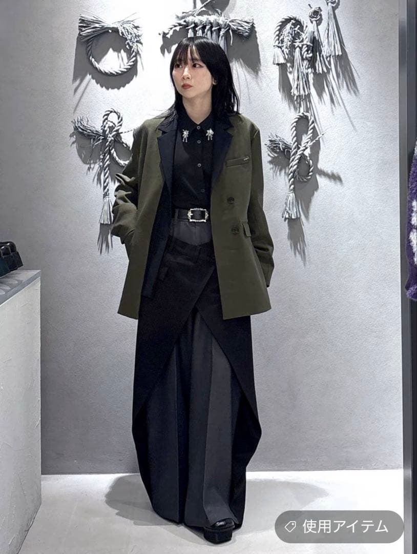 新品　未開封　HARE ハイショクミドルジャケット　今季