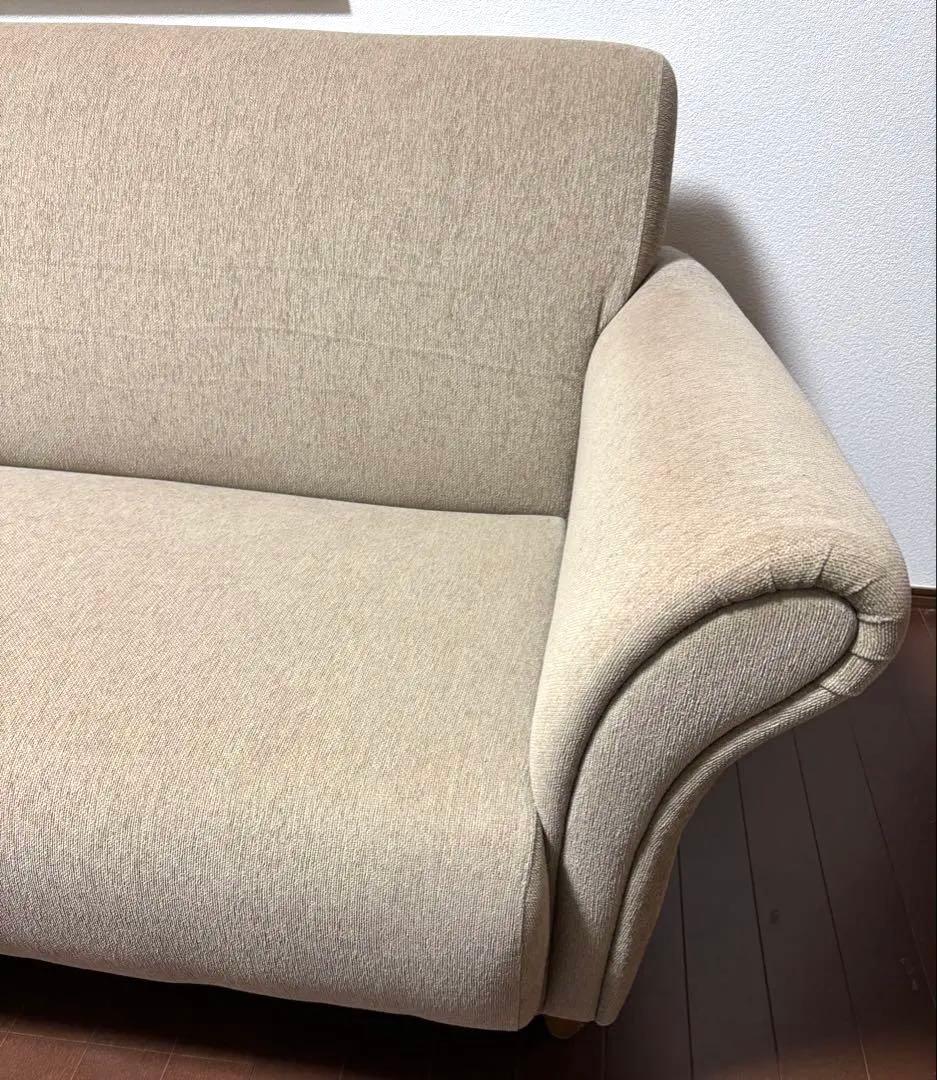 【IDC大塚家具】北欧風2.5人掛けソファ 幅167cm 賃貸・マンション向き