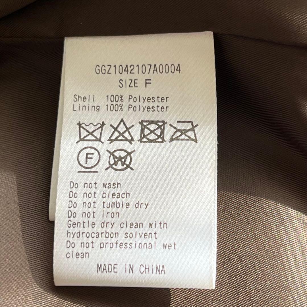 【美品】GALLARDAGALANTE フェイクファーベスト ブラウン