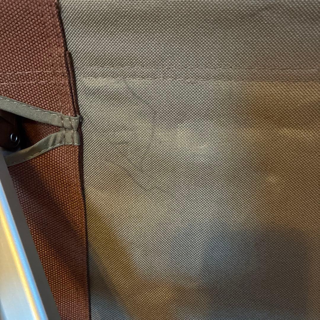  peak ローチェア　ブラウン 収納バッグ付き