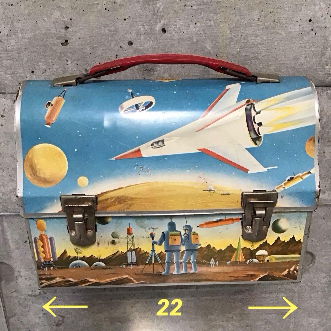 ブリキ ランチボックス 1960年製 ビンテージ
