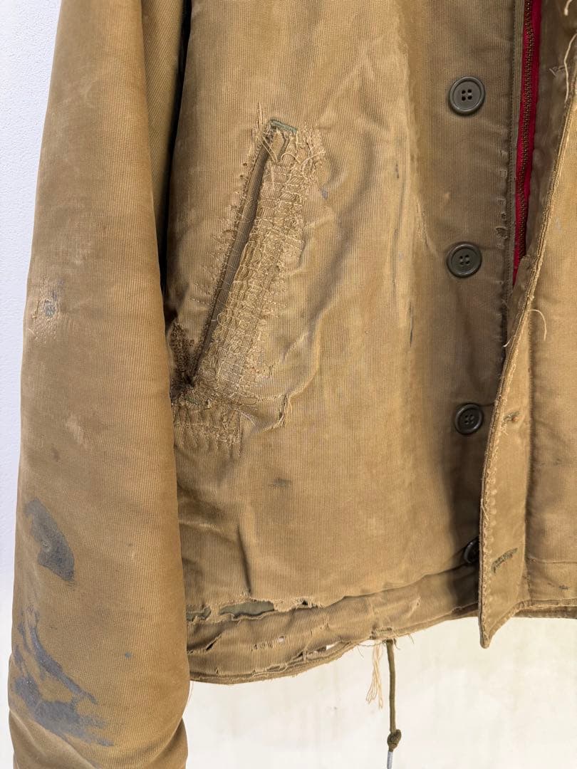 denime 実物 40s USN N-1 デッキジャケット サイズ38
