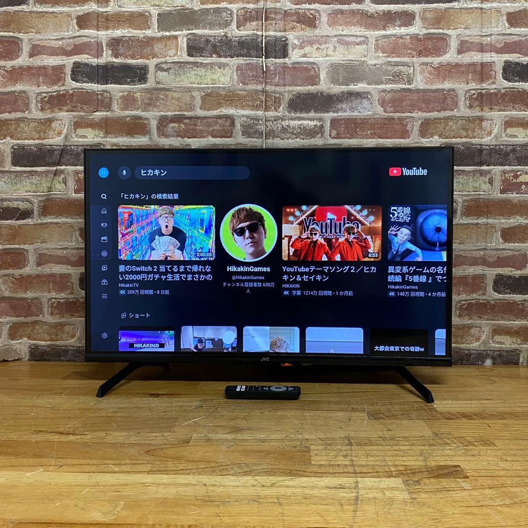 JVC 32V型 チューナーレステレビ GoogleTV搭載 JL-32T4L
