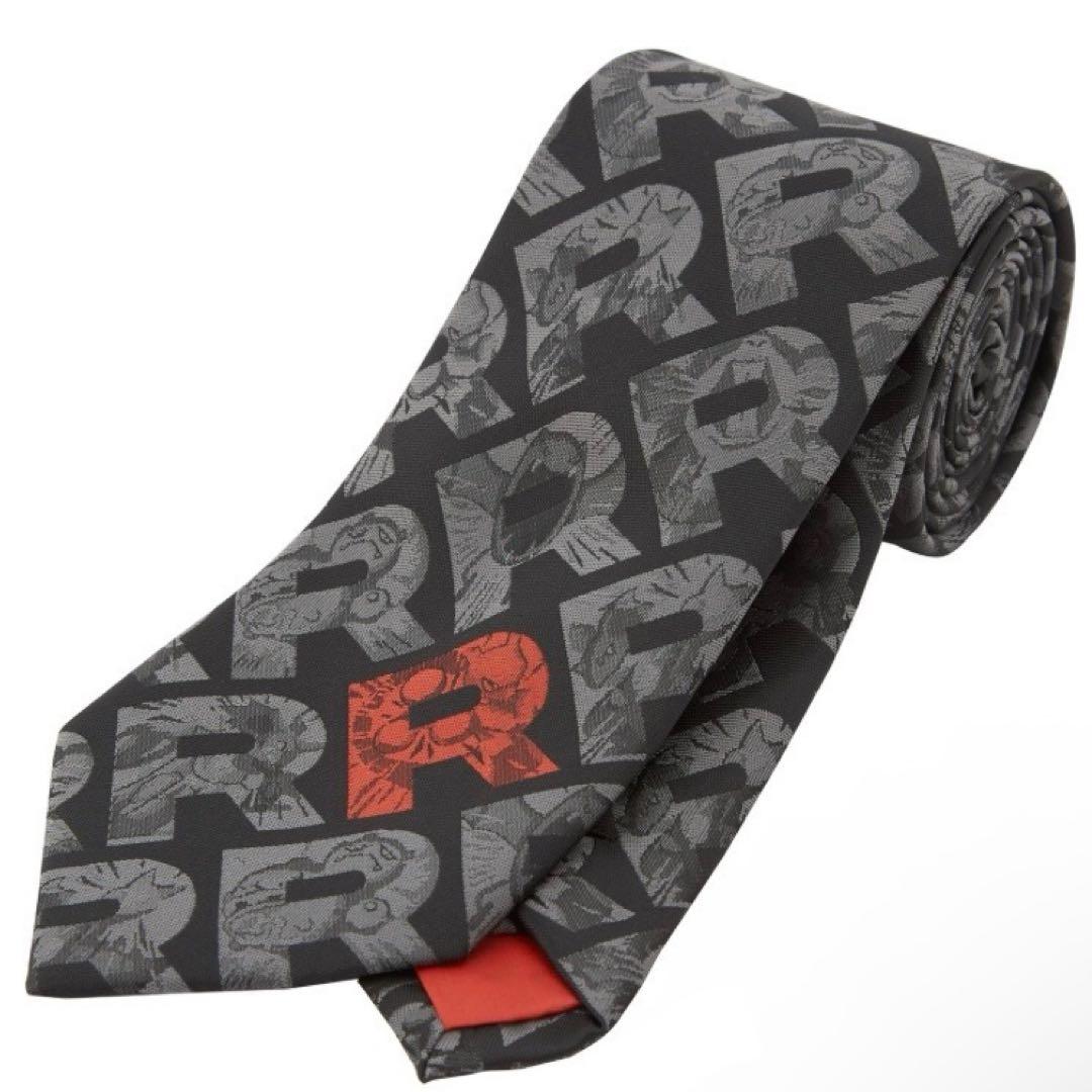 【ポケモンセンター公式】ロケット団ネクタイ＆ネクタイピン