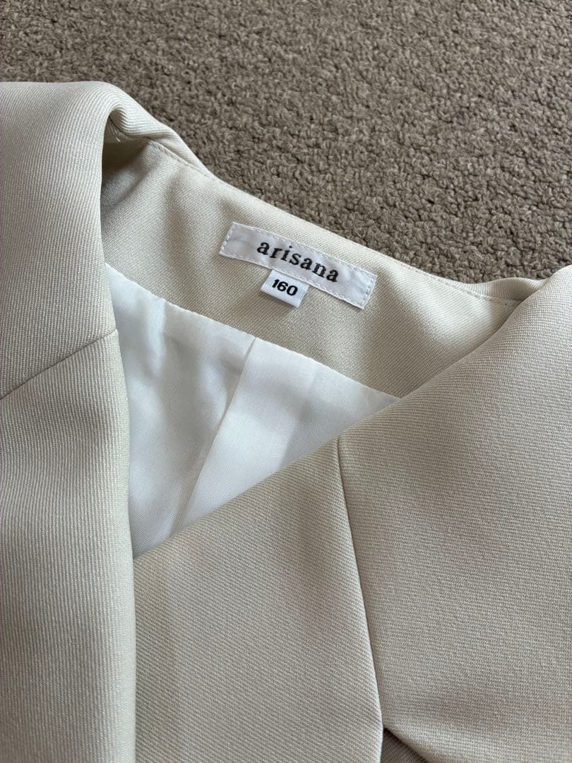 アリサナ　160cm　フォーマル　スーツ　セットアップ　ワンピース