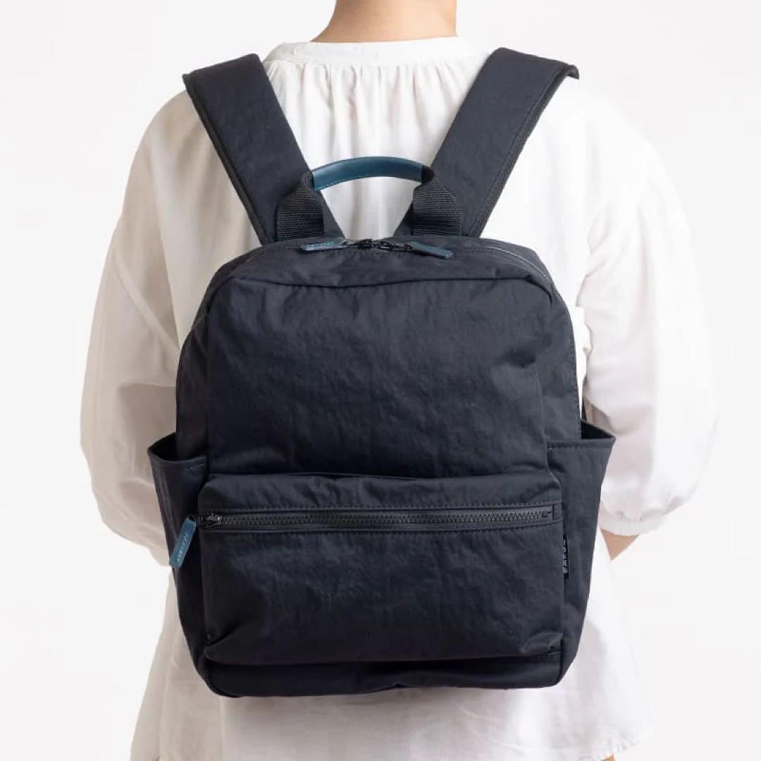 【新品】日乃本帆布 コンブ ミニリュック 黒 ブラック 小さい 小さめ