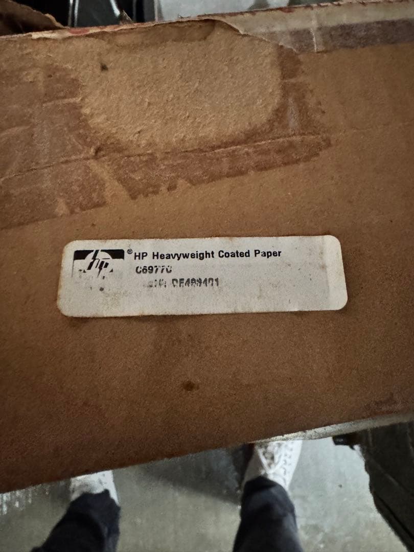 Hp heavyweight coated HP 光沢 用紙　60’ 4本セット