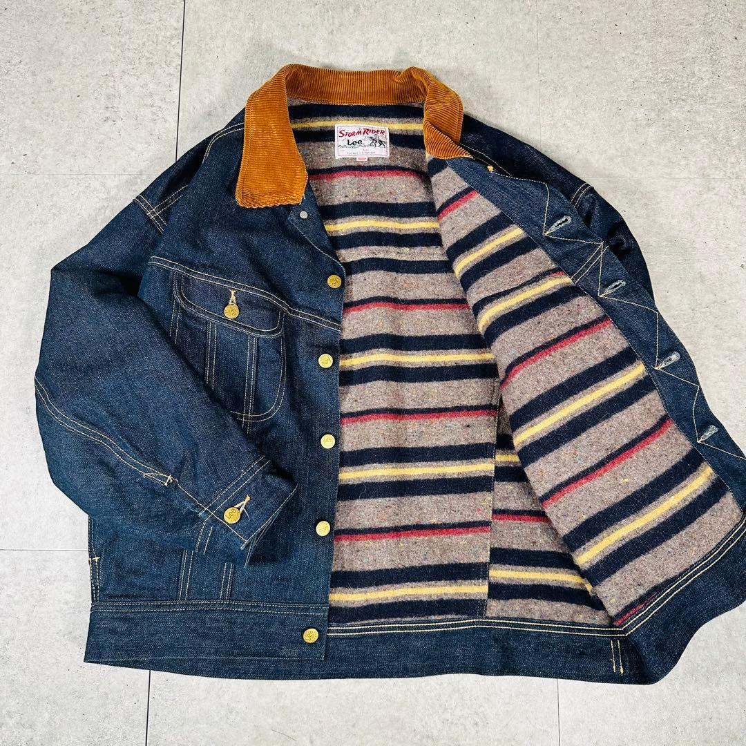 Lee リー スーパーサイズド ストームライダー ボア デニムジャケット S