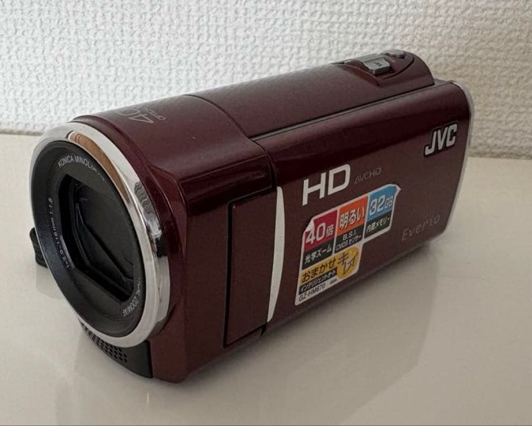 【びび さん専用】JVC Everio GZ-HM670-N レッド32GB