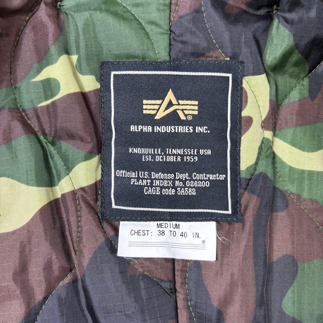 アルファ インダストリーズ ライナー付 M-65 フィールドジャケット M