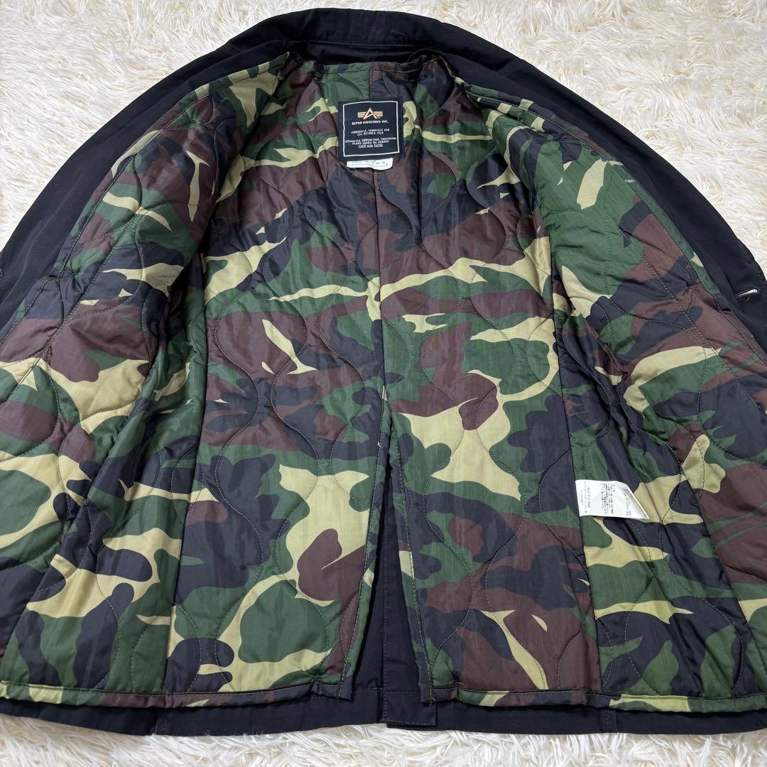 アルファ インダストリーズ ライナー付 M-65 フィールドジャケット M