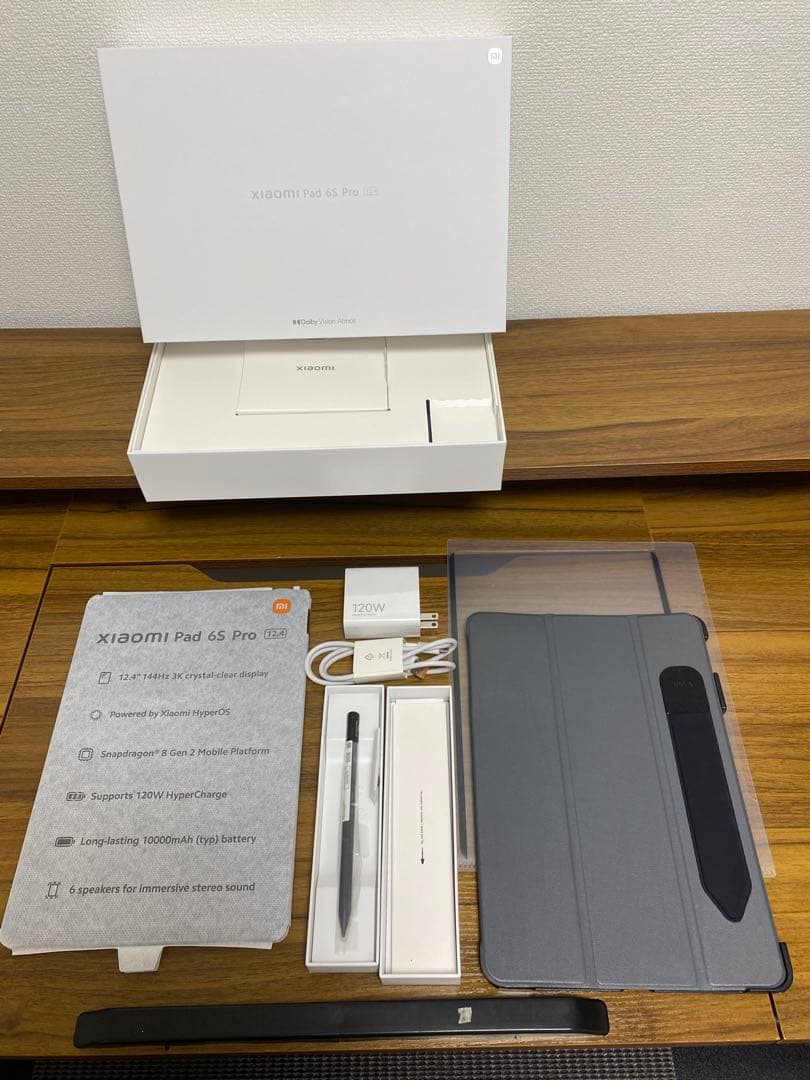 Xiaomi Pad 6S Pro 12.4インチ +フォーカスペン付き